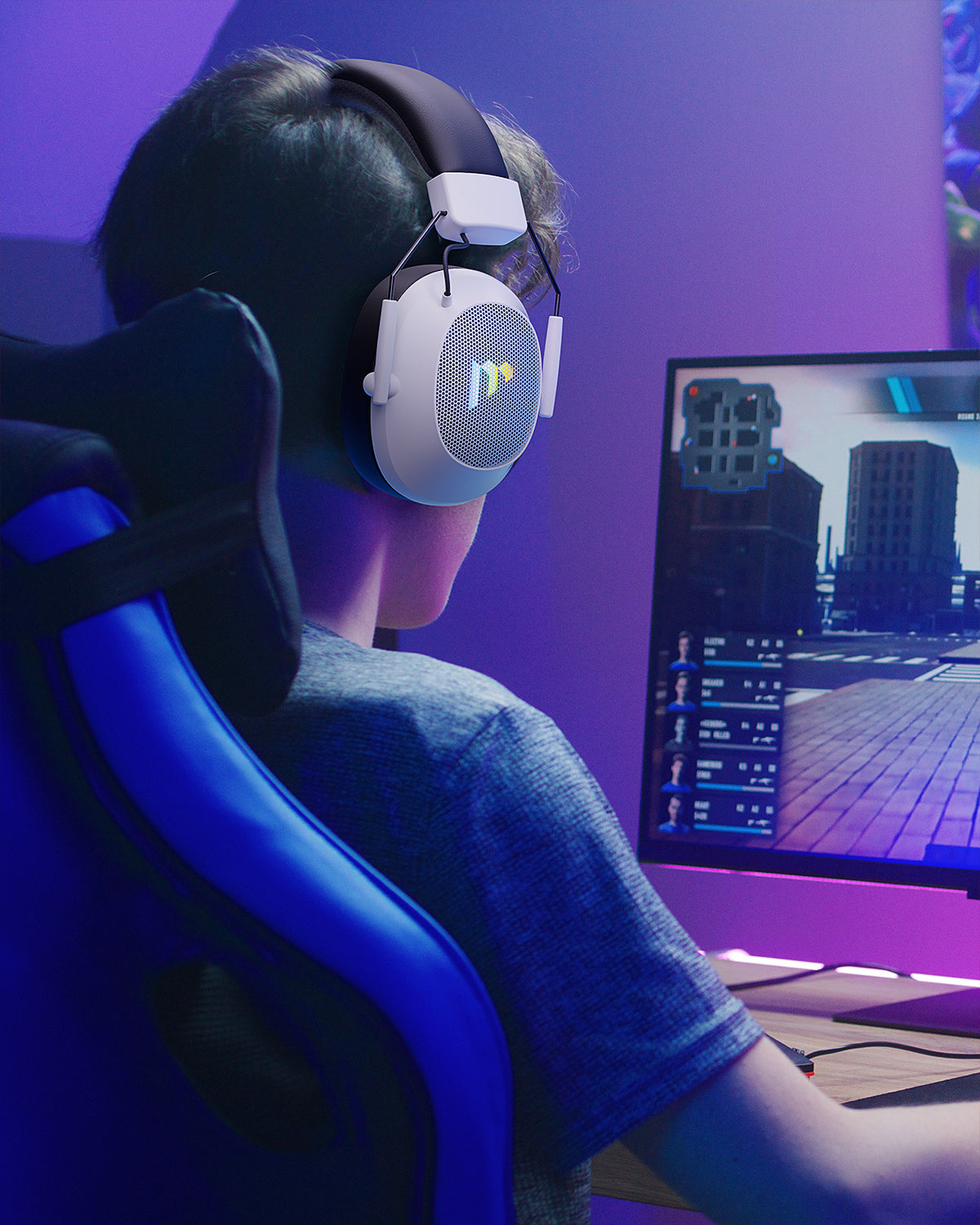 Mytrix Tac Master 2.4GHz Wireless Gaming Headset with Noise Canceling Microphone for PC, PS4, PS5, Mac, Bluetooth 5.3 Gaming Headphones with RGB Light, Surround Sound, 48H Battery (Black) Mytrix Tac Master 2.4GHz Wireless Gaming Headset with Noise Canceling Microphone for PC, PS4, PS5, Mac, Bluetooth 5.3 Gaming Headphones with RGB Light, Surround Sound, 48H Battery (Black)